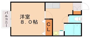 通谷駅 徒歩8分 2階の物件間取画像